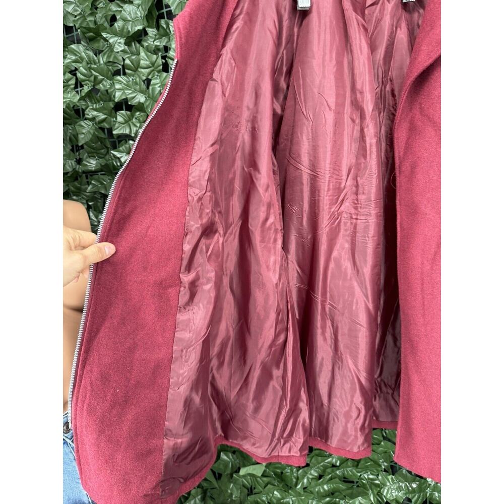 Charlotte Russe zip-up jacket With Pockets Winter Coat Wool & Polyester size XL - Picture 7 of 10